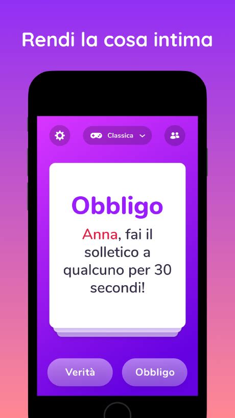 app obbligo o verità